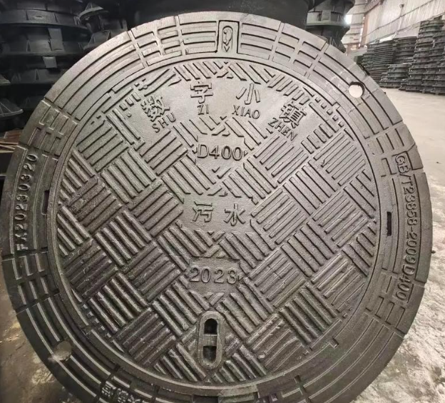 湘阴球墨铸铁防沉降井盖展示